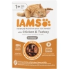 Iams Cat Delights Csirkehús És Pulykahús Szószban nedves macskatáp 85g