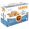 Iams Cat Delights SEA IN JELLY multipack, többféle halas íz, zamatos aszpikban 12x85g