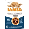 Iams Cat Delights Tonhal És Hering Aszpikban nedves macskatáp 85g