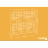 KERBL Deluxe beltéri kisállatketrec, 115x60x118 cm