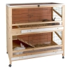 KERBL Deluxe beltéri kisállatketrec, 115x60x118 cm