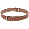 KERBL Mexica bőr nyakörv, fekete, 27-33cm, 12mm