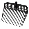 KERBL Trágyázó Villa Műanyag, nyél nélkül, Eco-Fork