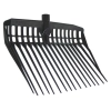 KERBL Trágyázó Villa Műanyag, nyél nélkül, Eco-Fork