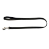 KERBL Vegas bőr póráz, fekete, 100cm, 20mm