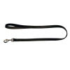 KERBL Vegas bőr póráz, fekete, 100cm, 20mm