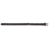 KERBL Vegas HQ bőr nyakörv, fekete, 37-43cm, 25mm