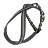 KERBL Xenos fényvisszaverő kutyahám, fekete/neon sárga, 50-80 cm, 25 mm
