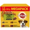 Pedigree alutasak 40-pack 40*100g marha-baromfi-bárány Multipack