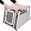 Transportbox kutyáknak Barry, 92x65x65,5cm alumínium