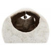 Trixie Alagút Macskának Kaparófával 110x30x38cm Világosszürke/Barna/Taupe