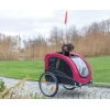 Trixie Bicikli Trailer L 75x86x80cm Fekete/Piros