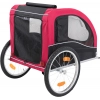 Trixie Bicikli Trailer L 75x86x80cm Fekete/Piros