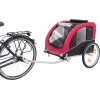 Trixie Bicikli Trailer L 75x86x80cm Fekete/Piros