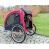 Trixie Bicikli Trailer L 75x86x80cm Fekete/Piros