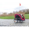 Trixie Bicikli Trailer M 63x68x75cm Fekete/Piros