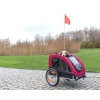 Trixie Bicikli Trailer M 63x68x75cm Fekete/Piros