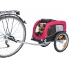 Trixie Bicikli Trailer S 53×60×60cm Fekete/Piros