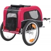 Trixie Bicikli Trailer S 53×60×60cm Fekete/Piros