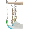 Trixie Fekhely és Függőjáték Hörcsögnek, Fa/Kötél,x22cmx15cm