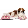 Trixie Fekhely több lapból álló macskás (patchwork) 80x55cm piros/bézs