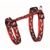 Trixie Hám És Póráz Macskának Nylon Fehér Macska Mintás 27-45cm/10mm, 1,2m