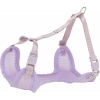 Trixie Hám Soft Pórázzal Junior & Puppy, M–L: 36–50 cm/10 mm, 2,00 m, Világos Lila