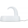 Trixie Ivókút Curved Stream, Műanyag, 2,5 l/25 × 24 5 × 35 cm, Fehér