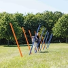 Trixie Játék Dog Activity Agility Szlalom 12db 115x3cm Kék/Narancs