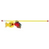 Trixie Játék Macskának Pálca Plüss Smiley 50cm