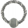 Trixie Játék rágókötél Karika teniszlabdával/6cm