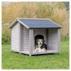 Trixie Kutyaház Lodge nyeregtetővel M-L 130x100x105cm szürke