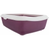 Trixie Macska WC Classic Peremmel, 37 × 15 × 47 cm, Bordó/Fehér