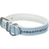 Trixie Nyakörv Active Comfort Strasszkövekkel S 23–28cm/15mm Világoskék
