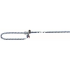 Trixie Póráz Mountain Rope S-M 1,7m/8mm Kék/Zöld