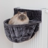 Trixie Radiátorpárna XXL Plüss 55x15x36cm Sötétszürke