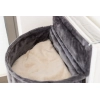 Trixie Radiátorpárna XXL Plüss 55x15x36cm Sötétszürke