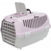 Trixie Szállító box Capri 2, XS-S: 37x34x55cm Világosszürke/Világoslila