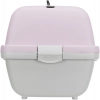 Trixie Szállító box Capri 2, XS-S: 37x34x55cm Világosszürke/Világoslila