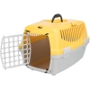 Trixie Szállító box Capri 1, XS: 32 × 31 × 48 cm Világosszürke/Sárga