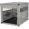Trixie Kennel Beltéri, M: 58 × 60 × 77 cm, Világosszürke