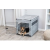 Trixie Kennel Beltéri, M: 58 × 60 × 77 cm, Világosszürke