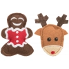 Trixie Xmas filc rénszarvas és mézeskalács ember 8cm 2db/csomag