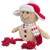 Trixie Xmas plüss mézeskalács ember kötélell 34cm