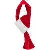 Trixie Xmas plüss/bársony sál 90cm piros/fehér