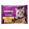 Whiskas alutasak 4-pack Pure Delight Baromfi aszpikban  4x85g Multipack