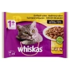 Whiskas alutasak 4-pack szárnyas válogatás mártásban 4*85gr Multipack