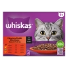 Whiskas alutasak 12-pack klasszikus mártásban 12x85g Multipack