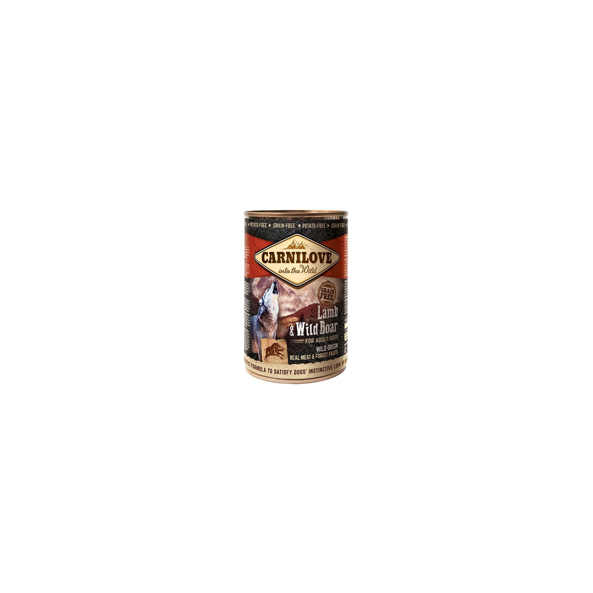 Carnilove Adult Lamb & Wild Boar Can - Bárány és Vaddisznó Hússal konzerv 400g