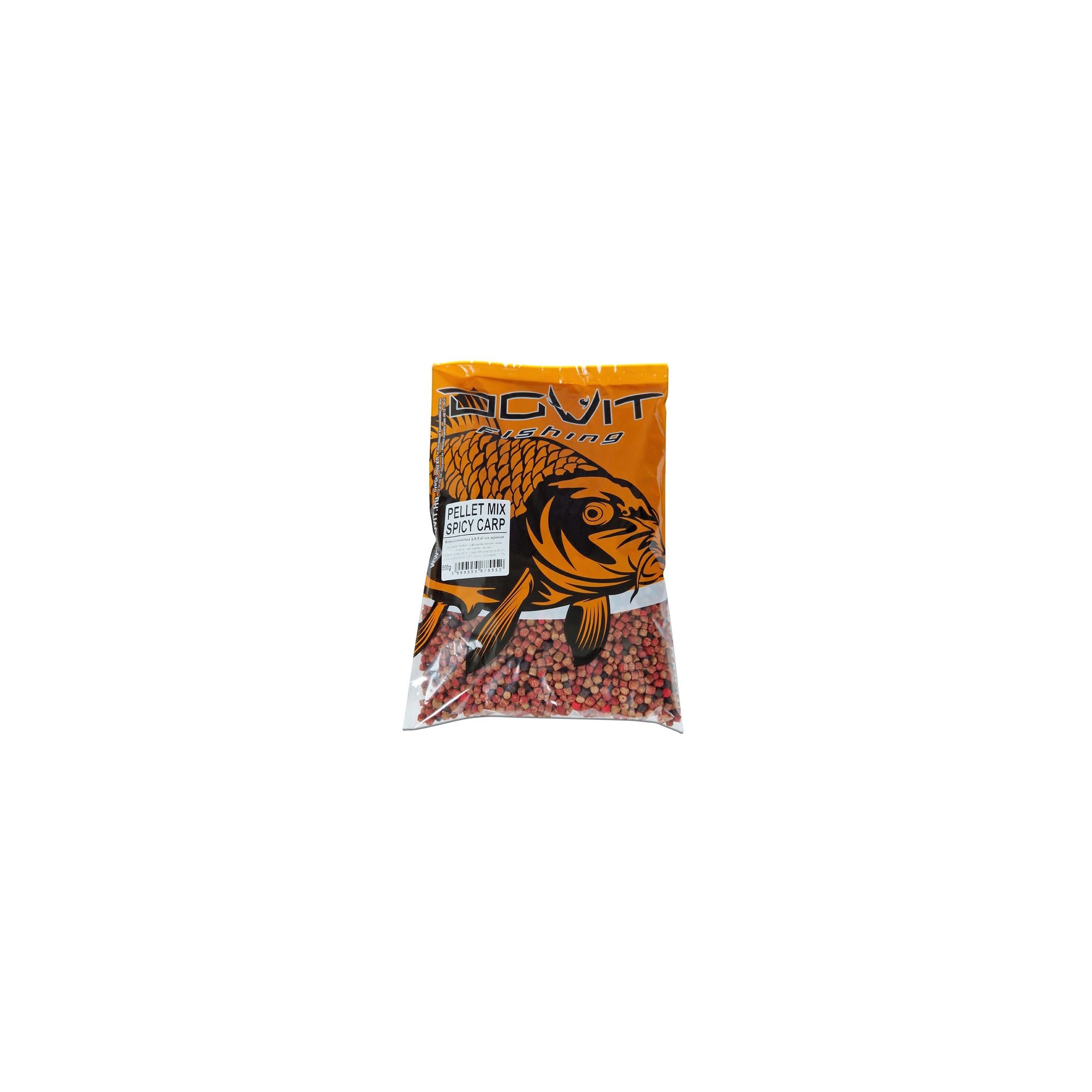Dovit Carp Pellet Mix - Spicy Carp 0.8kg